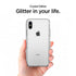 Spigen iPhone XS Max Case Liquid Crystal Glitter - Crystal Quartz